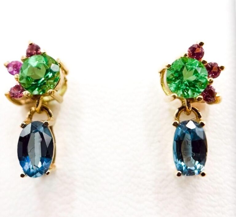 Lab Diamond Drop Earrings