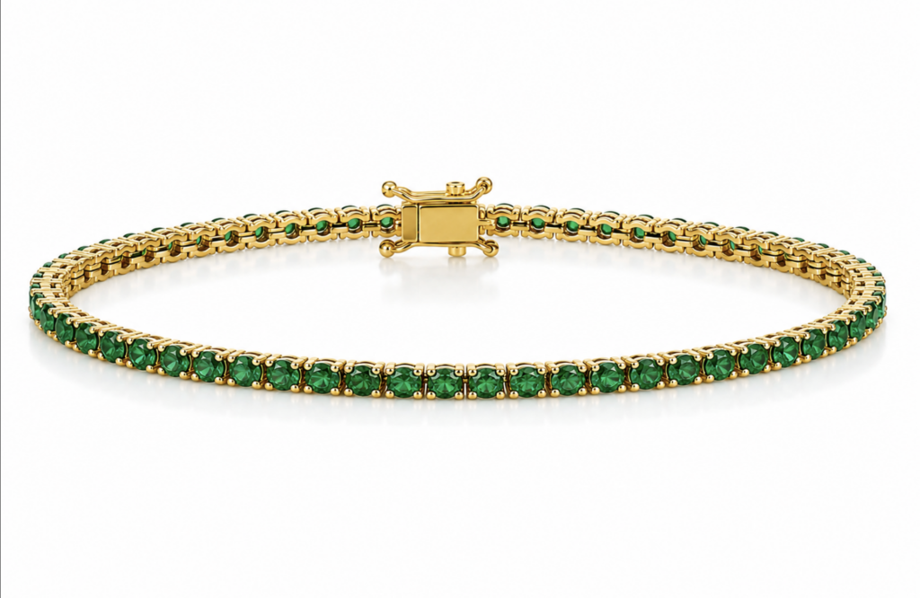 Colombian Emerald Tennis Bracelet