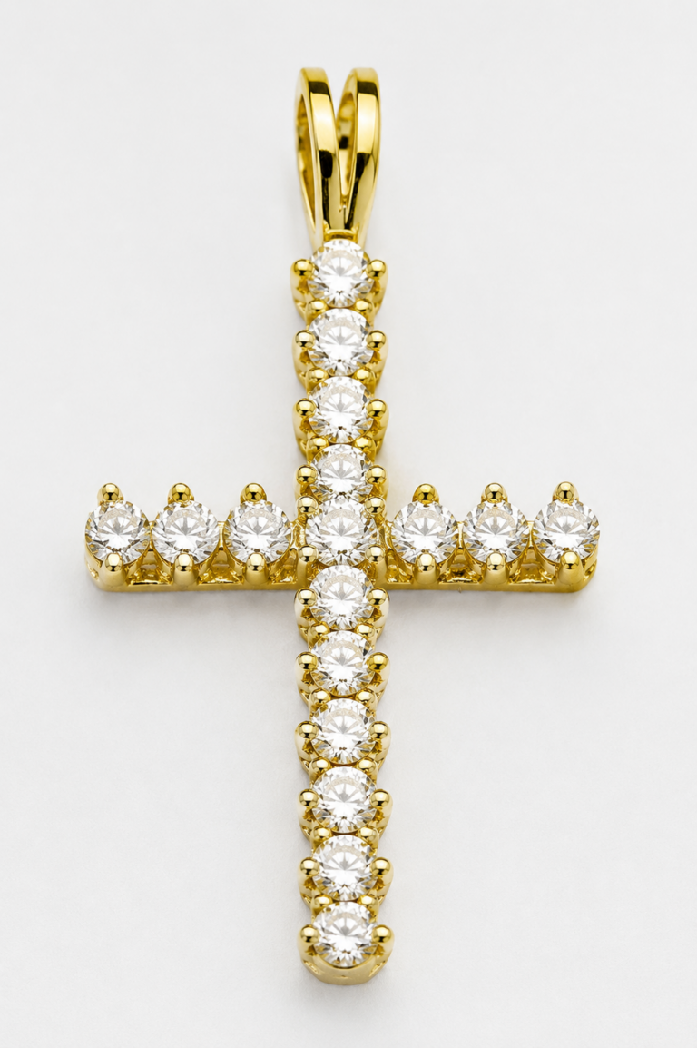 Diamond Cross Pendant
